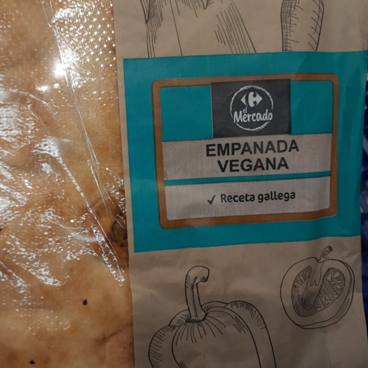 photo of Carrefour Empanada gallega vegana shared by @cristyglez on  23 Jun 2023 - review