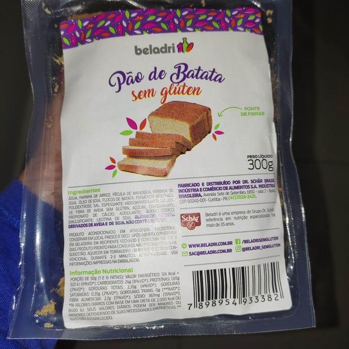 photo of Beladri Pão De Batata Sem Glúten shared by @msibele on  01 Apr 2023 - review