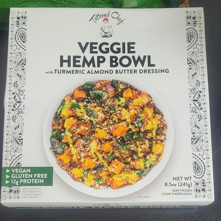 photo of Tattooed Chef Veggie Hemp Bowl shared by @yunafreya on  17 Mar 2023 - review