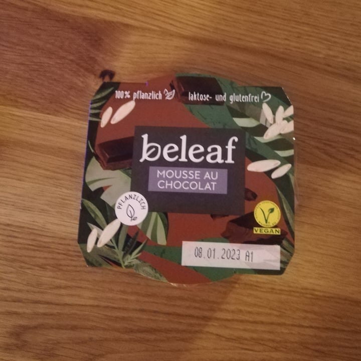 photo of Beleaf Mousse au chocolat vegan shared by @mareikeks on  22 Jan 2023 - review