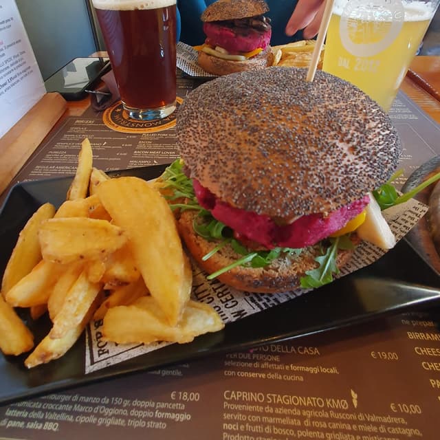 Photo of the dish “Hamburger Taglialegna”