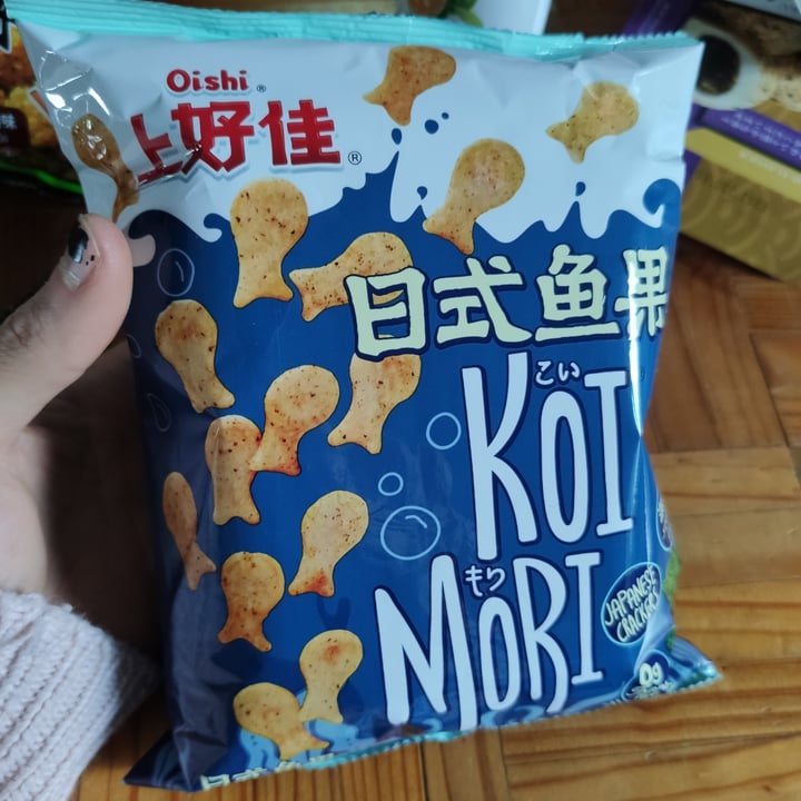 photo of Oishi Koi Mori Crackers Alle Alghe shared by @maxomimo on  15 Mar 2023 - review