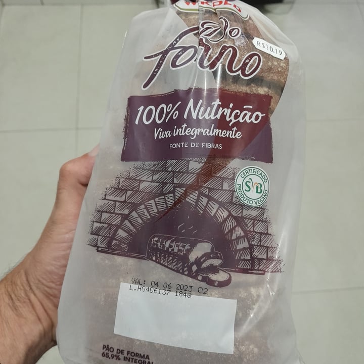 photo of Wickbold Do Forno Pão 100% Integral shared by @lucasreis on  17 Jun 2023 - review