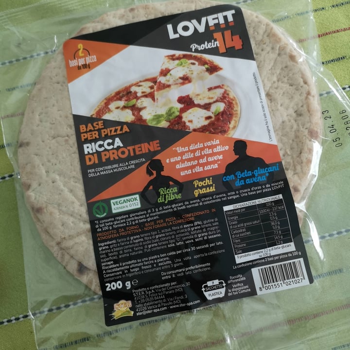 photo of Lovfit Piadina proteica shared by @vmarangoni1709 on  04 Apr 2023 - review