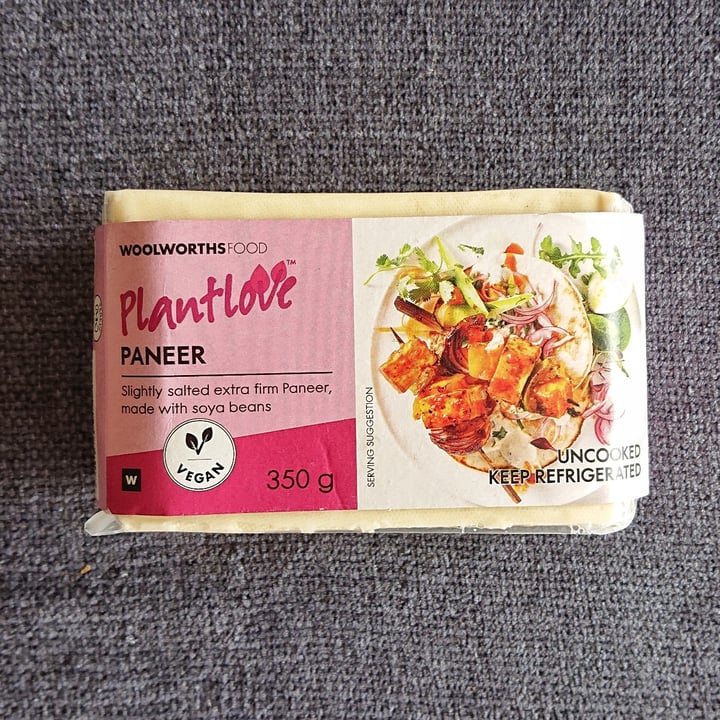 photo of Woolworths Food Plantlove Paneer shared by @anne13 on  07 Jul 2023 - review