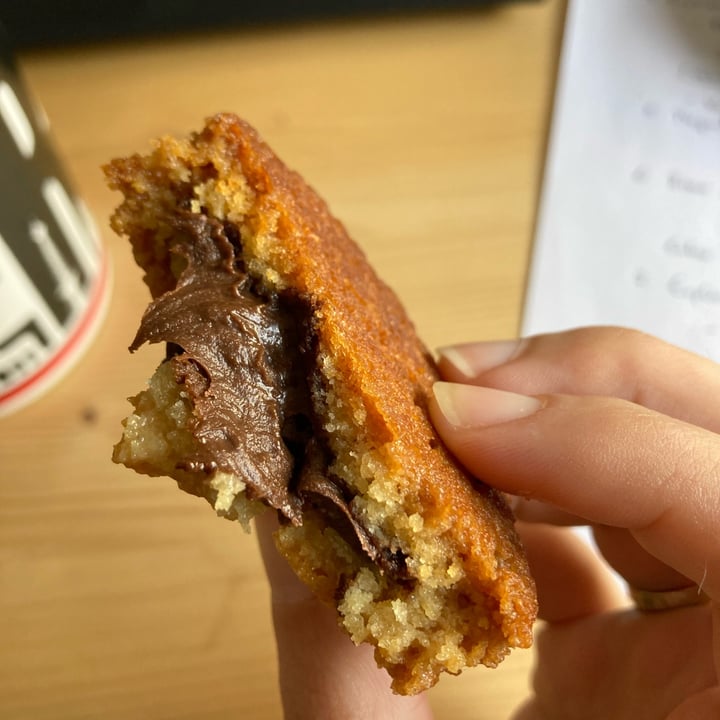 photo of carmen lupiañez tortas de aceite rellenas de chocolate shared by @veganwildce on  11 Jan 2023 - review