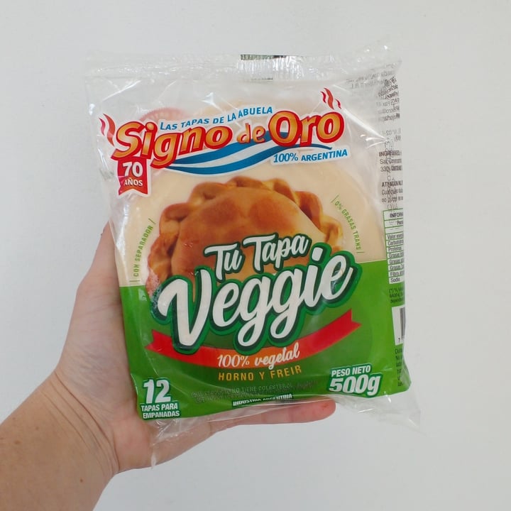 photo of Signo de Oro Tapa De Empanada Veggie shared by @agusmayer on  18 Jul 2023 - review