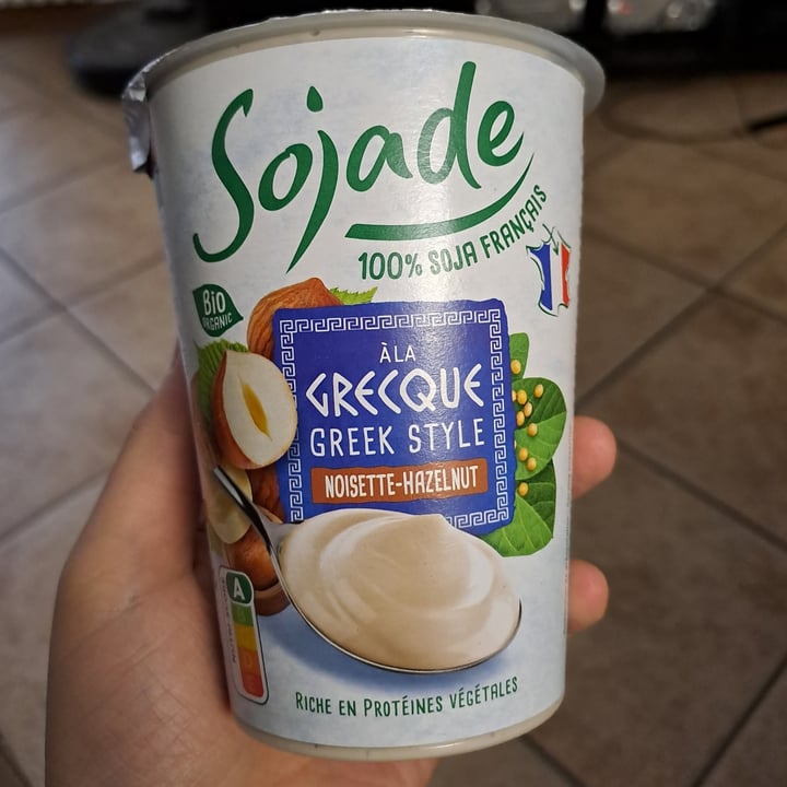 photo of Sojade So Soja! À la Grecque - Greek Style Noisette - Hazelnut Soya Yogurt alternative 400g shared by @fra-ncy on  20 May 2023 - review