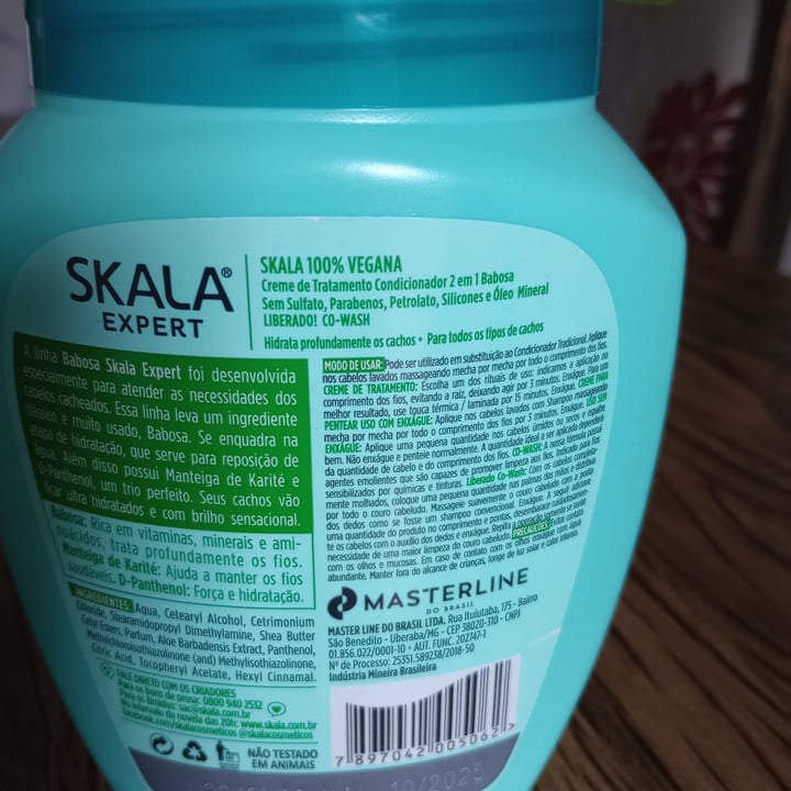 photo of Skala 2 Em 1 Creme Para Pentear + Creme Hidratante shared by @rosaferreira on  03 Feb 2023 - review