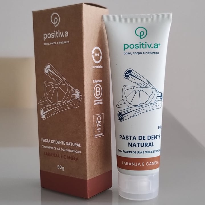 photo of Positiv.a Pasta de Dente shared by @marianarevoredo on  06 May 2023 - review