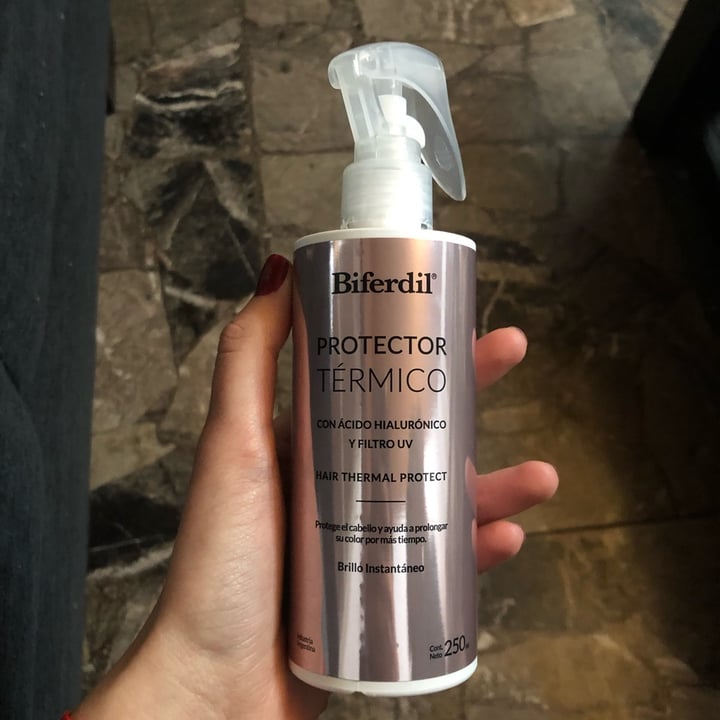 photo of Biferdil protector termico Con Ácido Hialuronico Y Filtro Uv shared by @aylugiussi on  11 May 2023 - review