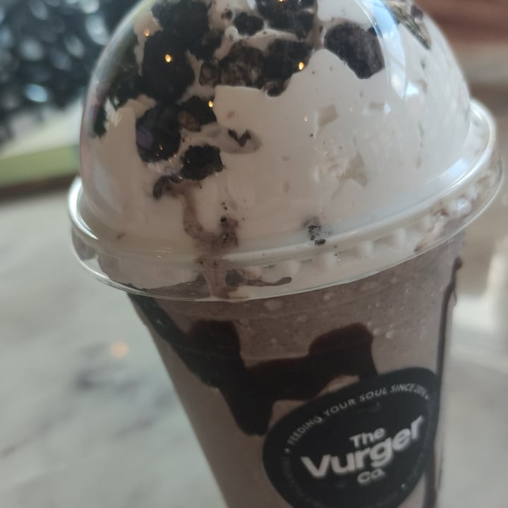 photo of The Vurger Co Manchester oreo milkshake shared by @jessbunn on  14 Jun 2023 - review