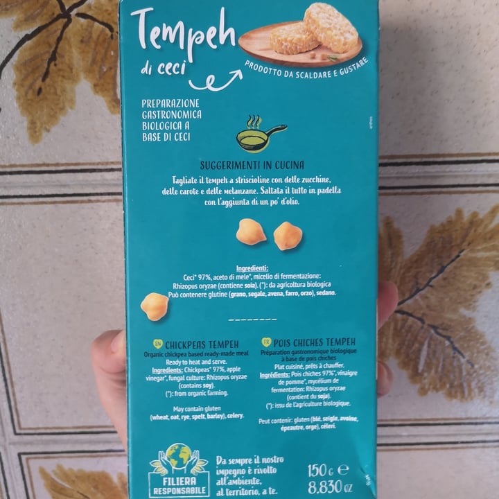 photo of Liveg tempeh di ceci shared by @aleveganfoodlover on  17 Jul 2023 - review