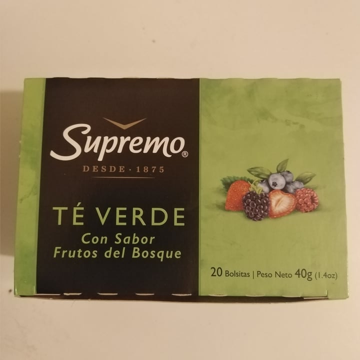 photo of Té Supremo Té verde Supremo Berries shared by @nattshippie on  15 Apr 2023 - review