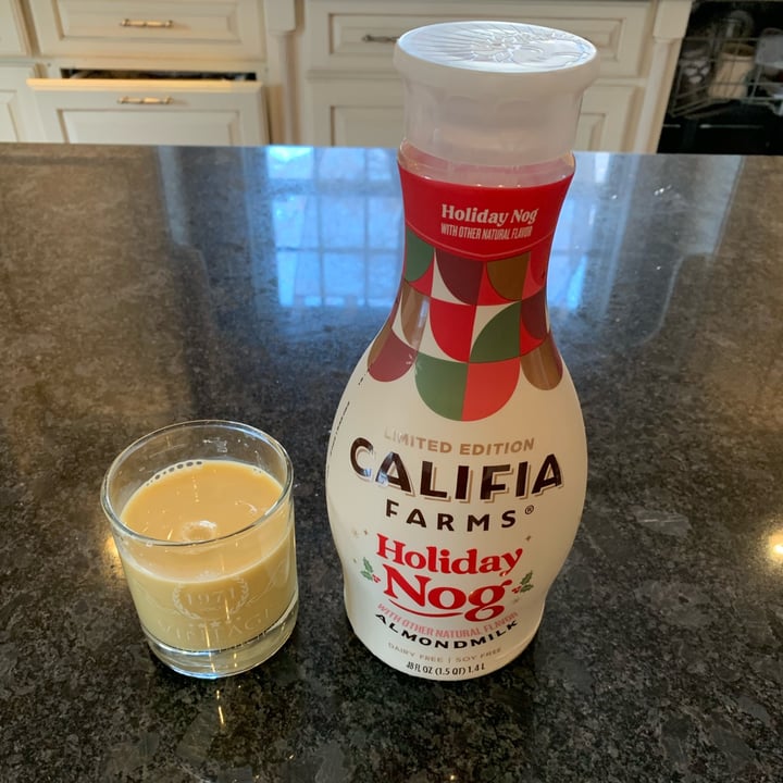 photo of Califia Farms Holiday Nog shared by @louisg on  24 Dec 2022 - review