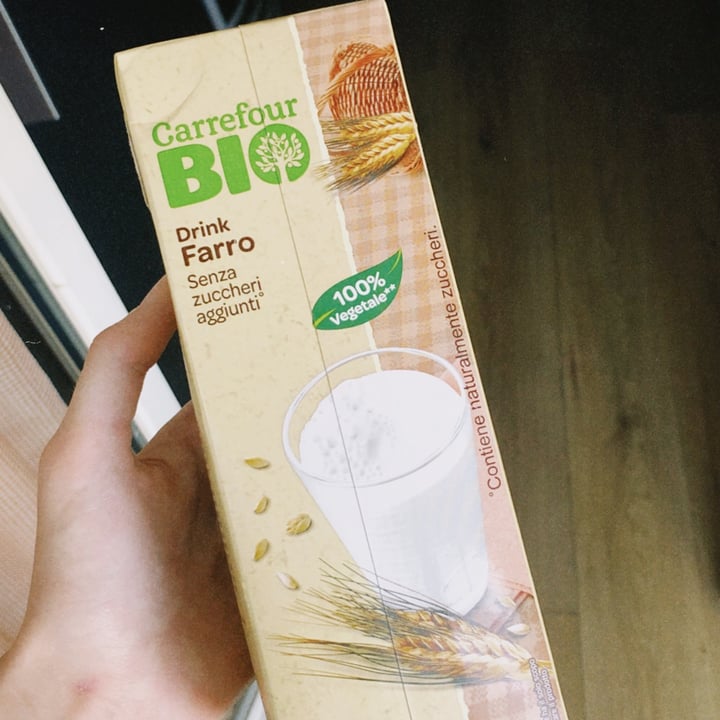 photo of Carrefour Bio Drink Farro shared by @-bee on  12 Jul 2023 - review