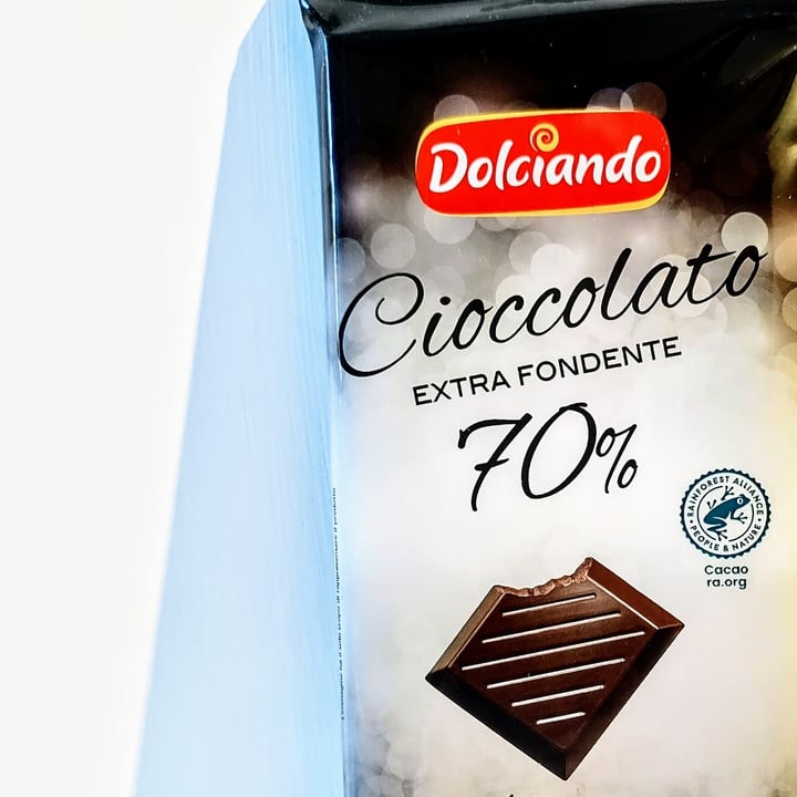 photo of Dolciando Cioccolato Extra Fondente 70% shared by @rosemarino on  26 Feb 2023 - review