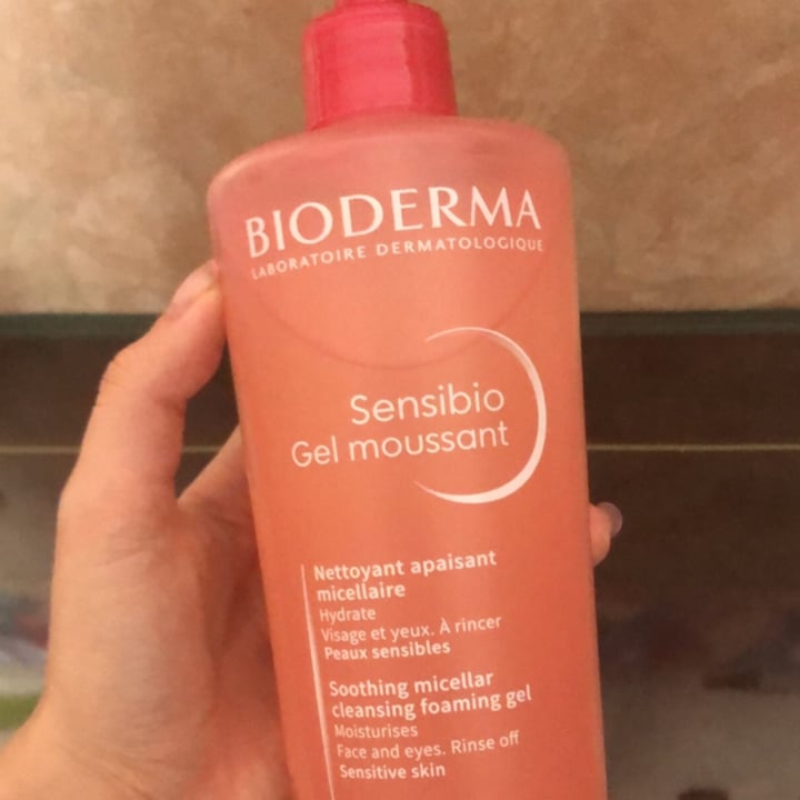 photo of Bioderma Sensibio Gel Moussant shared by @catabuffarini on  20 Dec 2022 - review