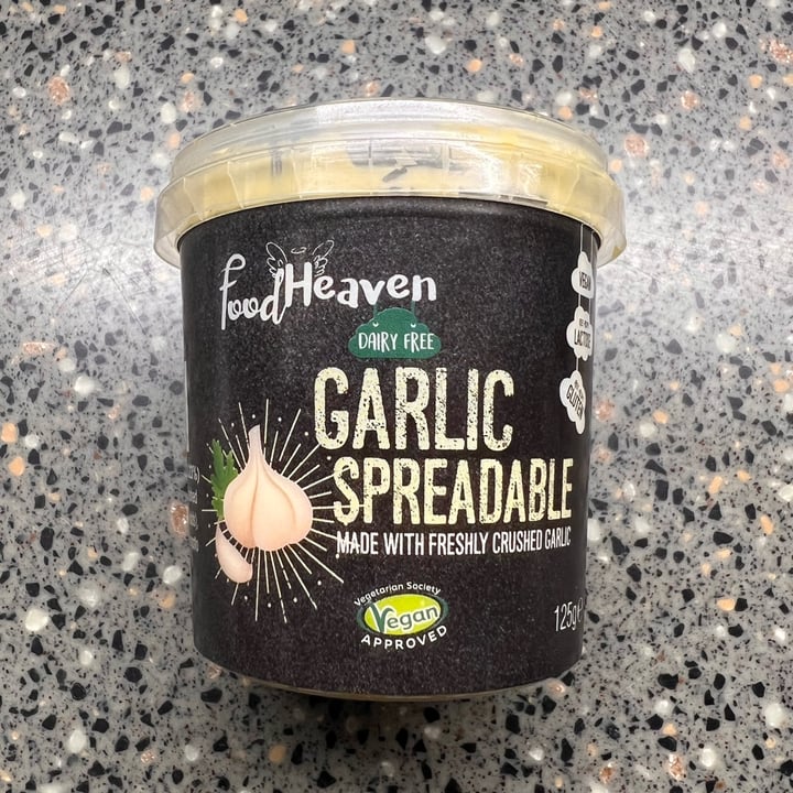 photo of Fod Heaven Garlic Spreadable shared by @vegan-viking on  12 Jan 2023 - review