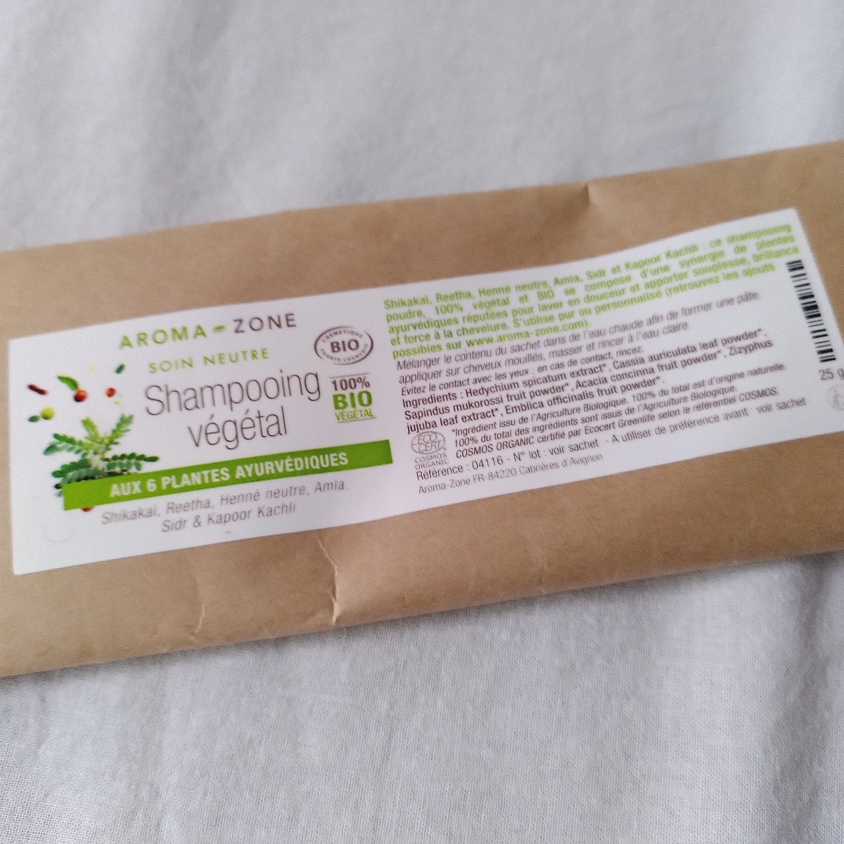 AromaZone shampooing végétale en poudre Reviews abillion
