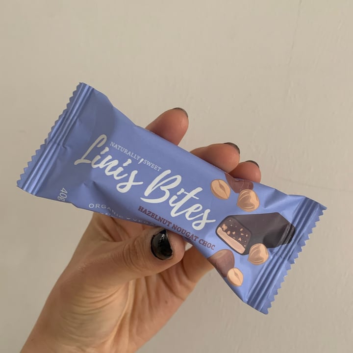 photo of Lini's Bites Hazelnut Choco Nougat shared by @veganbypauline on  27 May 2023 - review