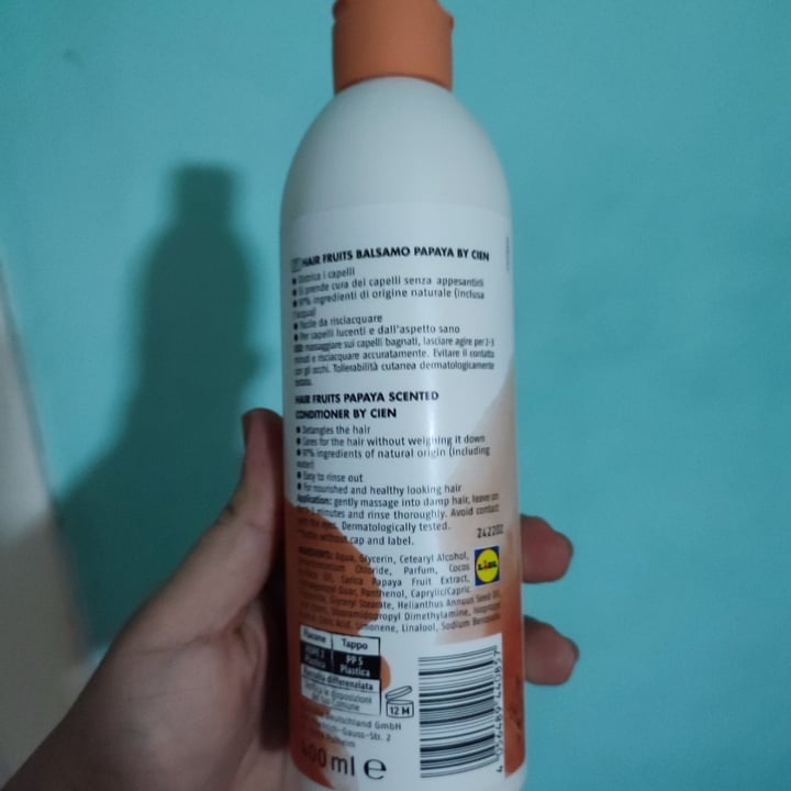 photo of Cien Balsamo hair fruit papaia shared by @lussyp on  28 May 2023 - review