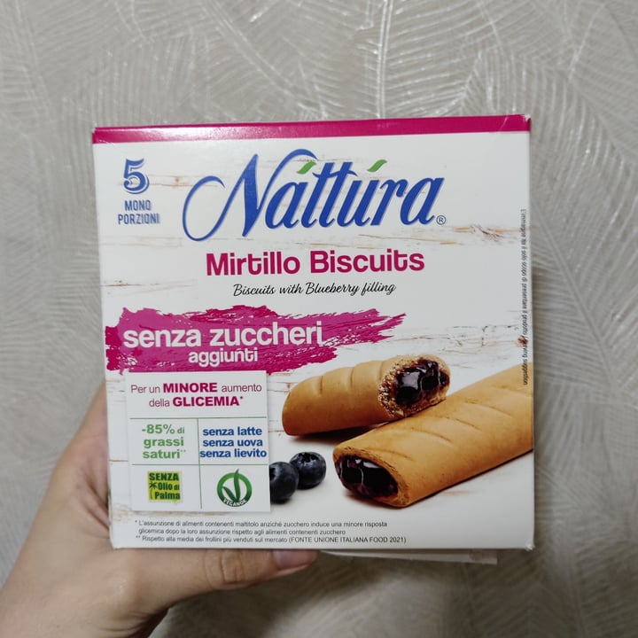 photo of Nattura mirtillo biscuits shared by @cocoklaire on  26 Feb 2023 - review
