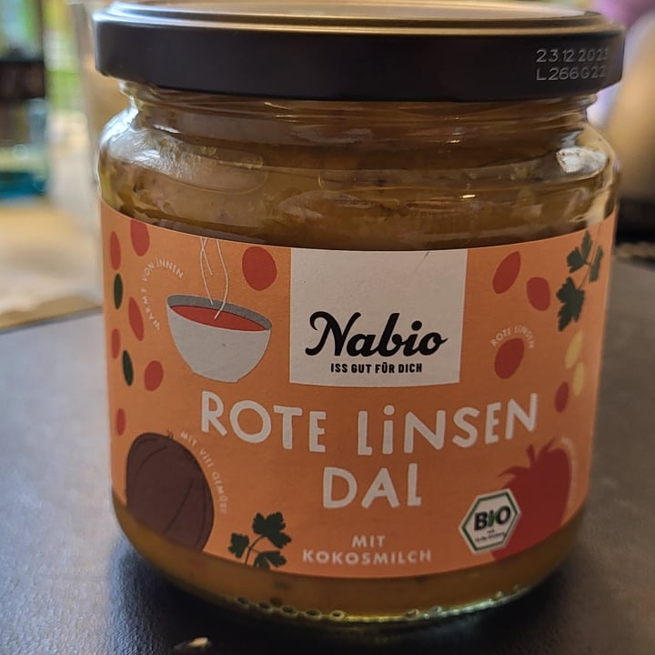 photo of Nabio Rote Linsen Dal shared by @katzerrina on  21 Feb 2023 - review