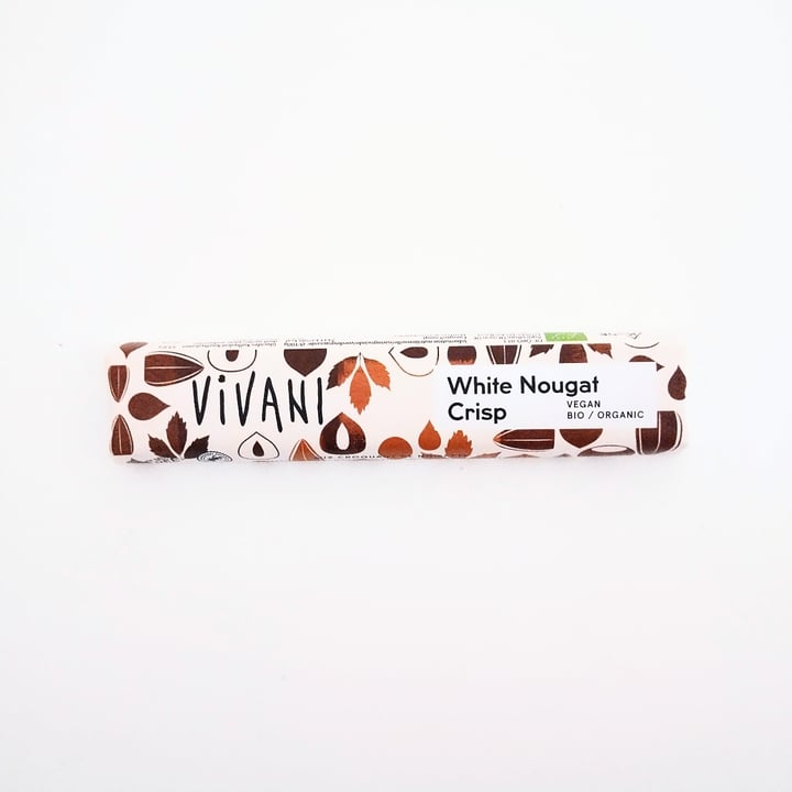 photo of Vivani Chocolate White Nougat Crisp shared by @giusvisions on  30 Apr 2023 - review