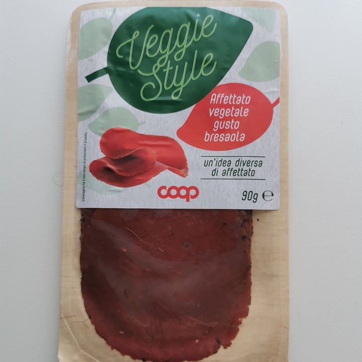 photo of Veggie Style (COOP) Affettato Vegetale Gusto Bresaola shared by @aili59 on  18 Jun 2023 - review
