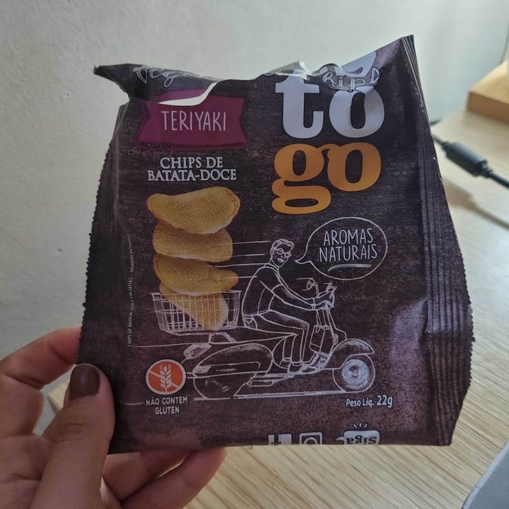 photo of Roots To Go Chips de batata doce Teriyaki shared by @nathaliacardoso on  03 Jan 2023 - review