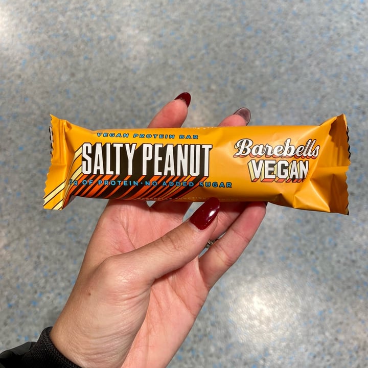 photo of Barebells Vegan Salty Peanut Protein Bar shared by @apkilgour on  29 Jan 2023 - review