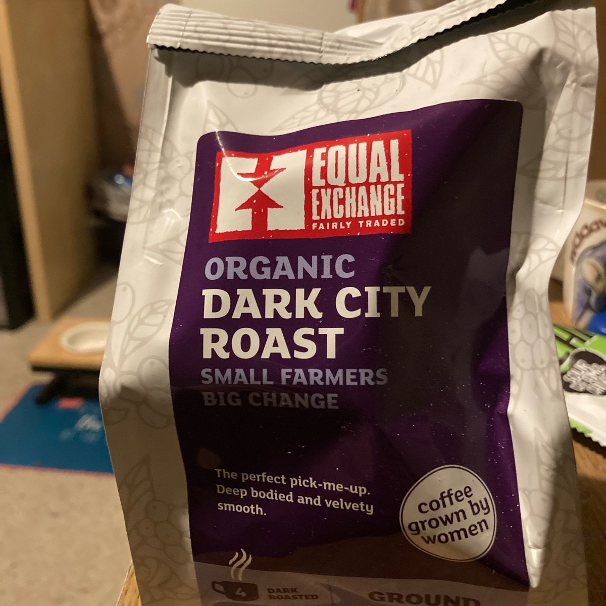 dark city roast from Equal Exchange - Vegan Product Reviews & Ratings ...