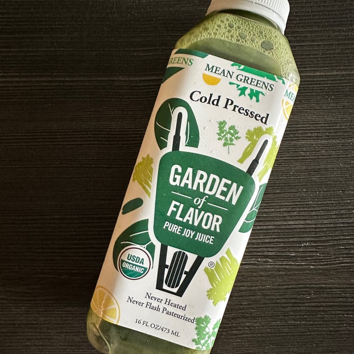 Garden of Flavor Mean Greens Cold Pressed Juice Review abillion