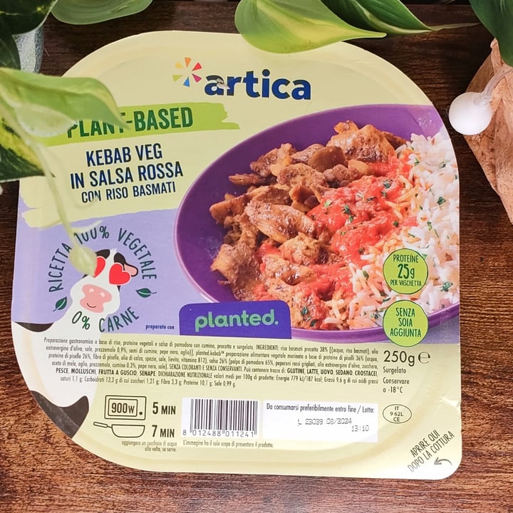 photo of Artica Kebab Veg in Salsa Rossa shared by @irene80 on  26 Mar 2023 - review