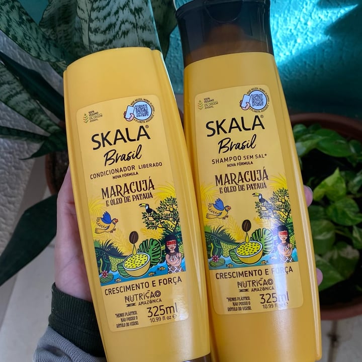 photo of Skala Combo Sh + Cond Skala Brasil - Maracujá e Óleo de Patuá shared by @blessedtiger53 on  23 May 2023 - review
