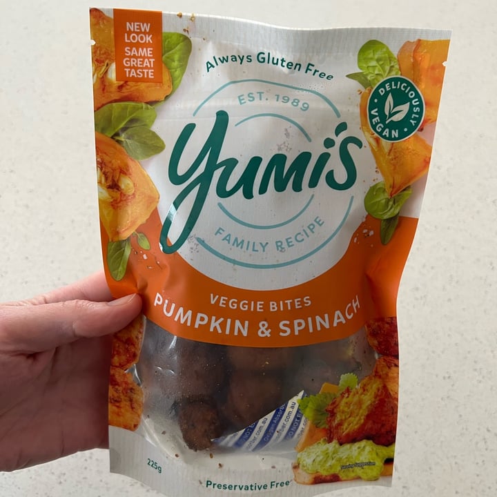 Yumi's Veggie Bites Pumpkin & Spinach Review abillion