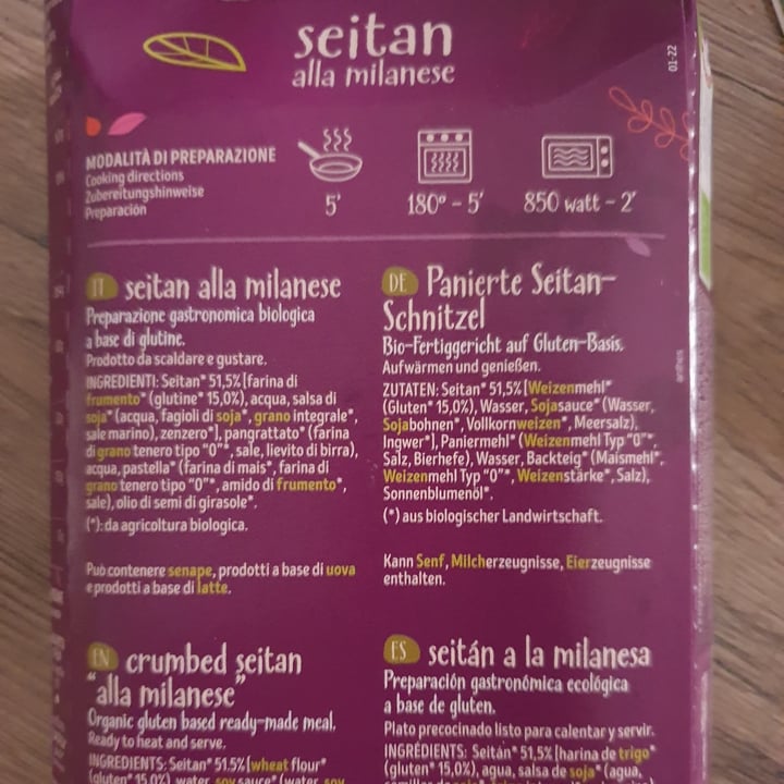 photo of Biolab Seitan Alla Milanese shared by @sharon69 on  18 Jun 2023 - review