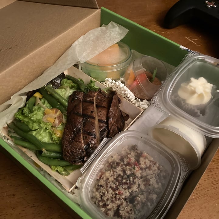 photo of Vonderhaar’s Catering, Inc. - A DelightMore Company Vegan Boxed Dinner shared by @aprilflowers on  17 Jul 2023 - review