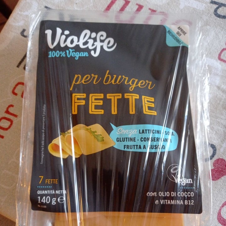 photo of Violife Fette per burger shared by @imartina97 on  27 Jan 2023 - review