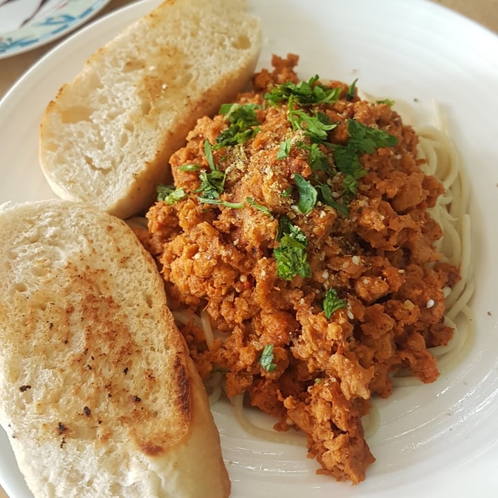 photo of Dulcinea Café Vintage Pasta Bolognesa shared by @caroveggiefit on  10 May 2023 - review
