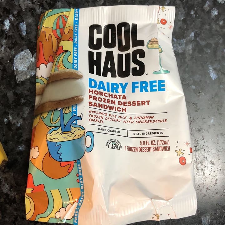 photo of COOL HAUS Horchata Frozen Dessert Sandwich shared by @lovecows on  30 Jun 2023 - review
