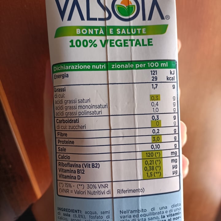 photo of Valsoia soya senza zuccheri frigo shared by @maka89 on  23 Apr 2023 - review