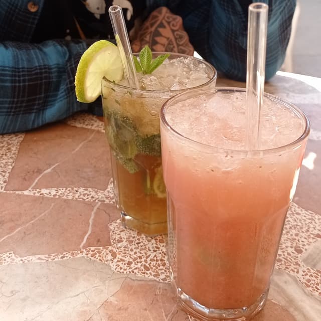 Photo of the dish “Mojito De Cerveza Y Lemonada De Fresa”