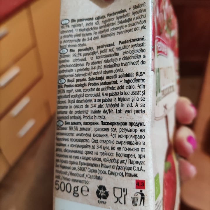 photo of Freshona Bio Organic Tomato Passata shared by @goe on  11 Feb 2023 - review