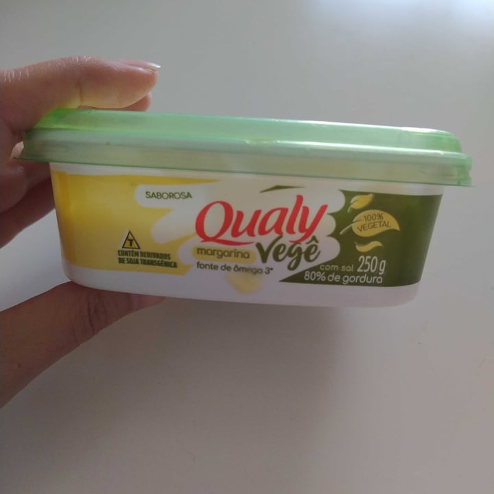 photo of Qualy Vegê Margarina 100% vegetal shared by @flavinhazielinski on  30 May 2023 - review