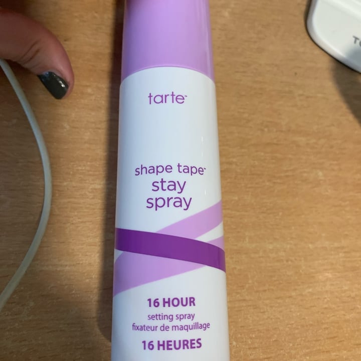 photo of Tarte Cosmetics Shape Tape Stay Spray shared by @graysue on  12 Feb 2023 - review