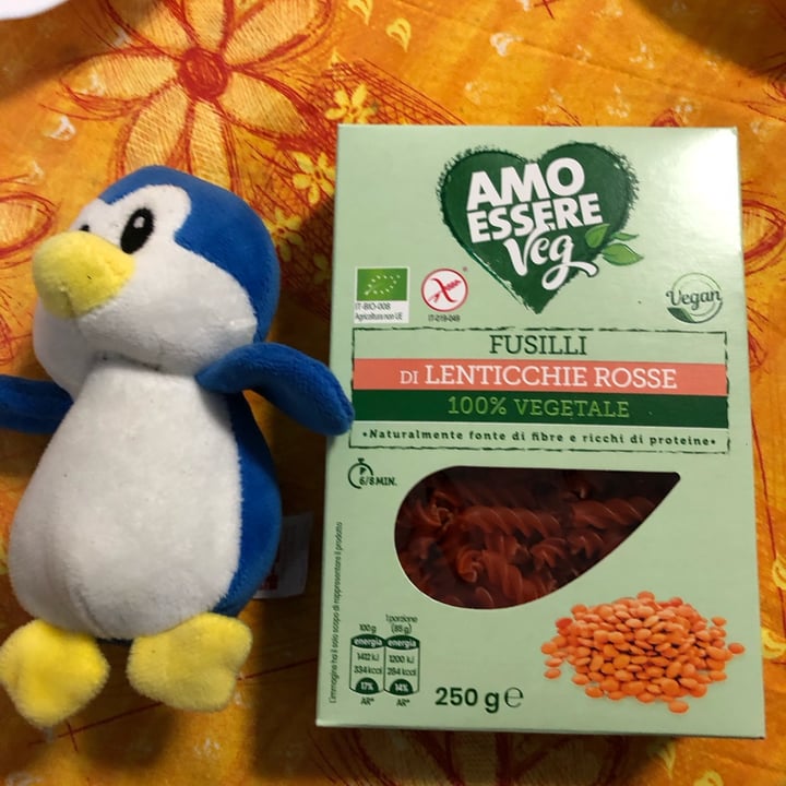 photo of Amo Essere Veg fusilli di lenticchie rosse shared by @dante70 on  29 Apr 2023 - review