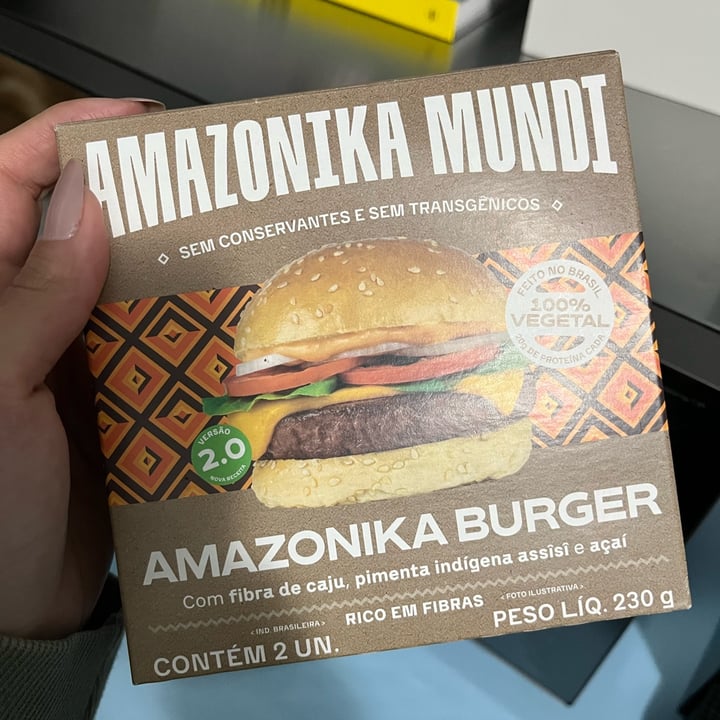 photo of Amazonika mundi amazonika burger shared by @amandakpahim on  27 Jul 2023 - review