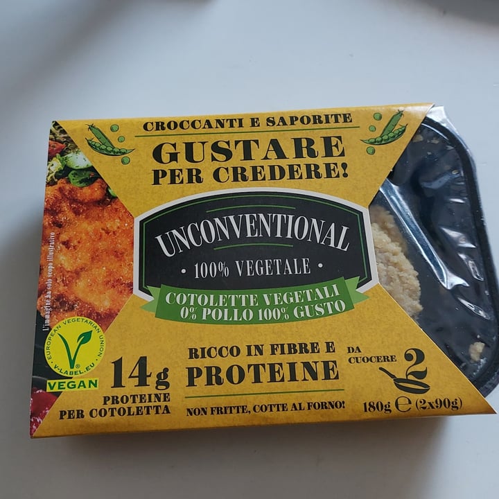 photo of Unconventional Cotolette Vegetali 0% Pollo 100% Gusto shared by @sarettah5 on  19 Feb 2023 - review